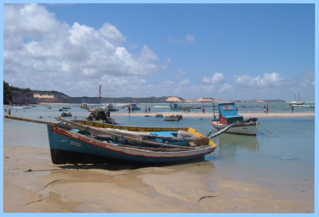 Serena, Pipa - Tradicionales barcos de pesca de Praia da Pipa